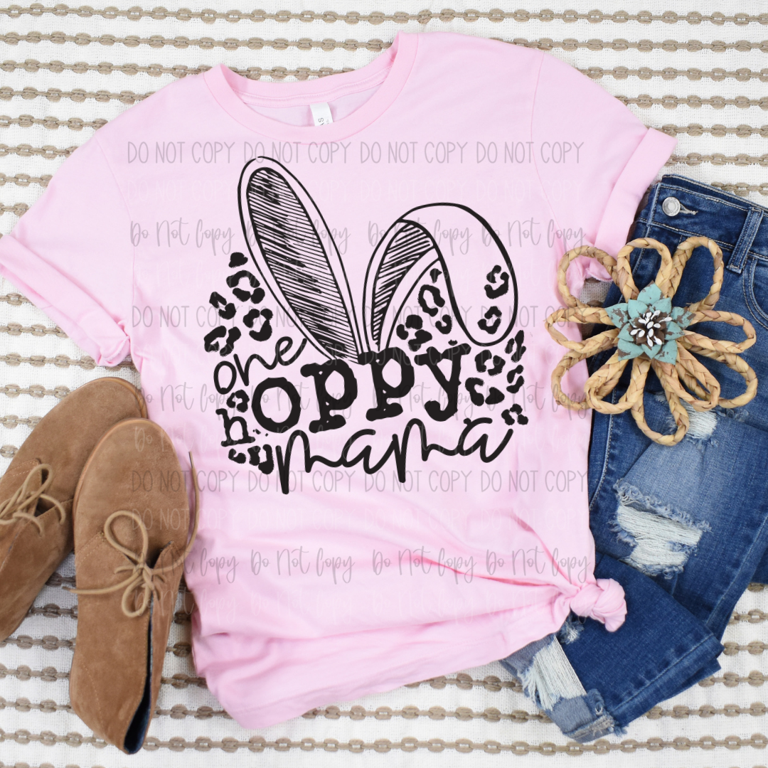 One Hoppy Mama DTF Transfer