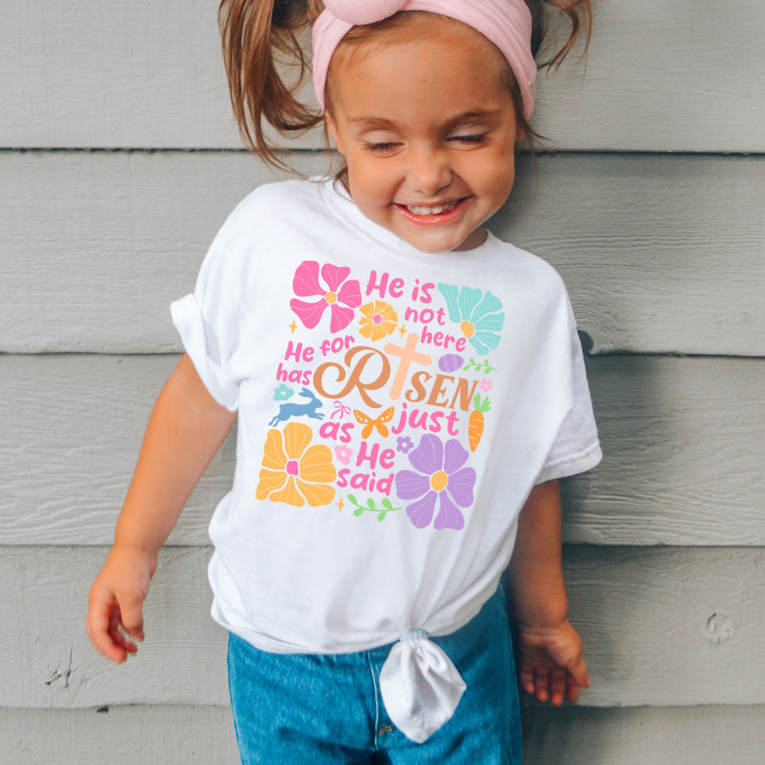 Risen Just As He Said Collage DTF Transfer