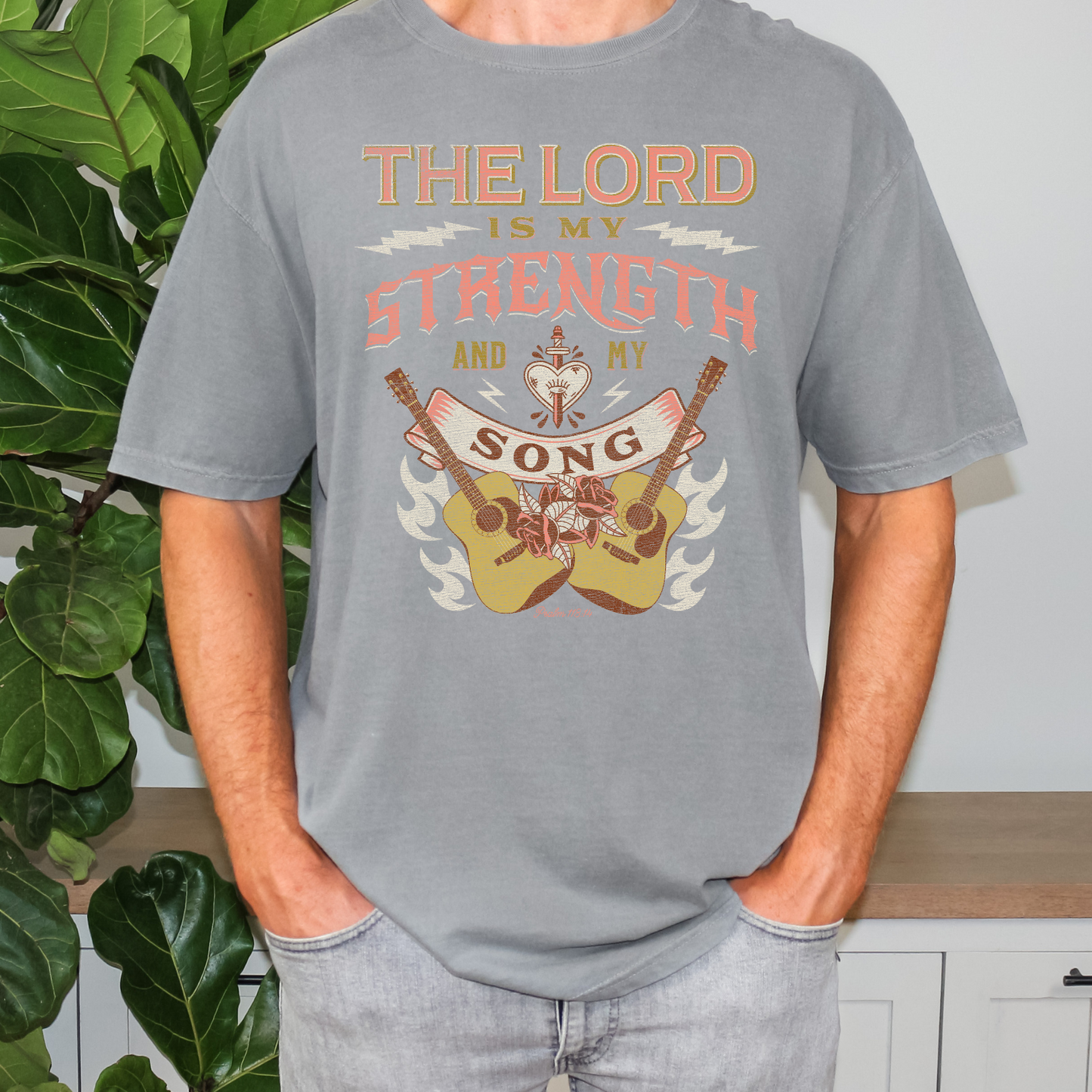 The Lord Is My Song DTF Transfer