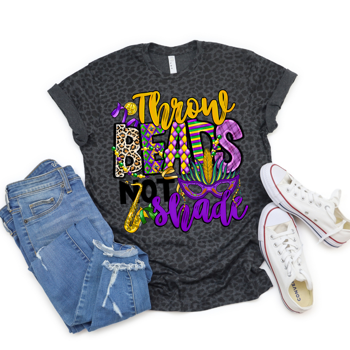 Throw Beads Not Shade DTF Transfer