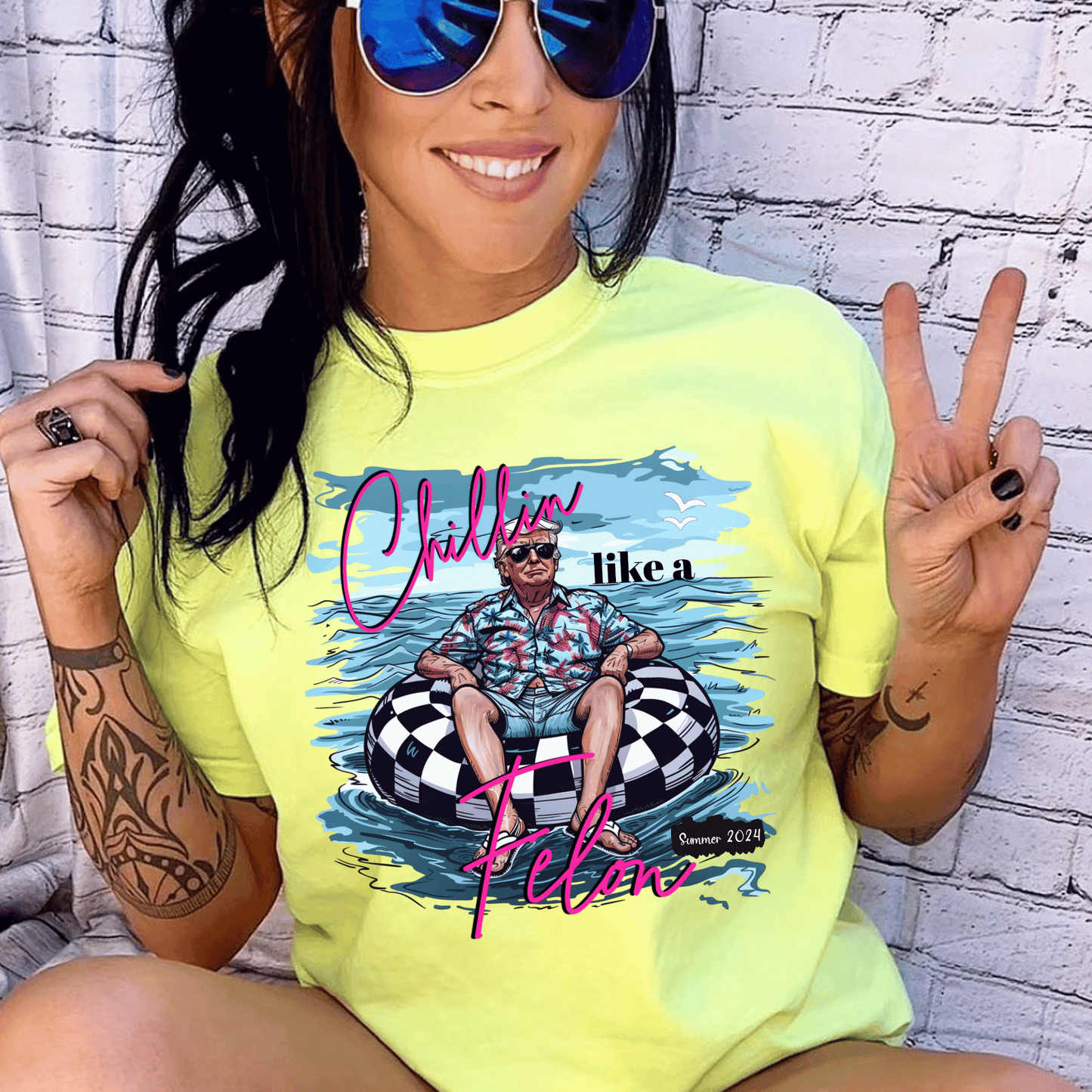 Chillin Like A Felon DTF Transfer