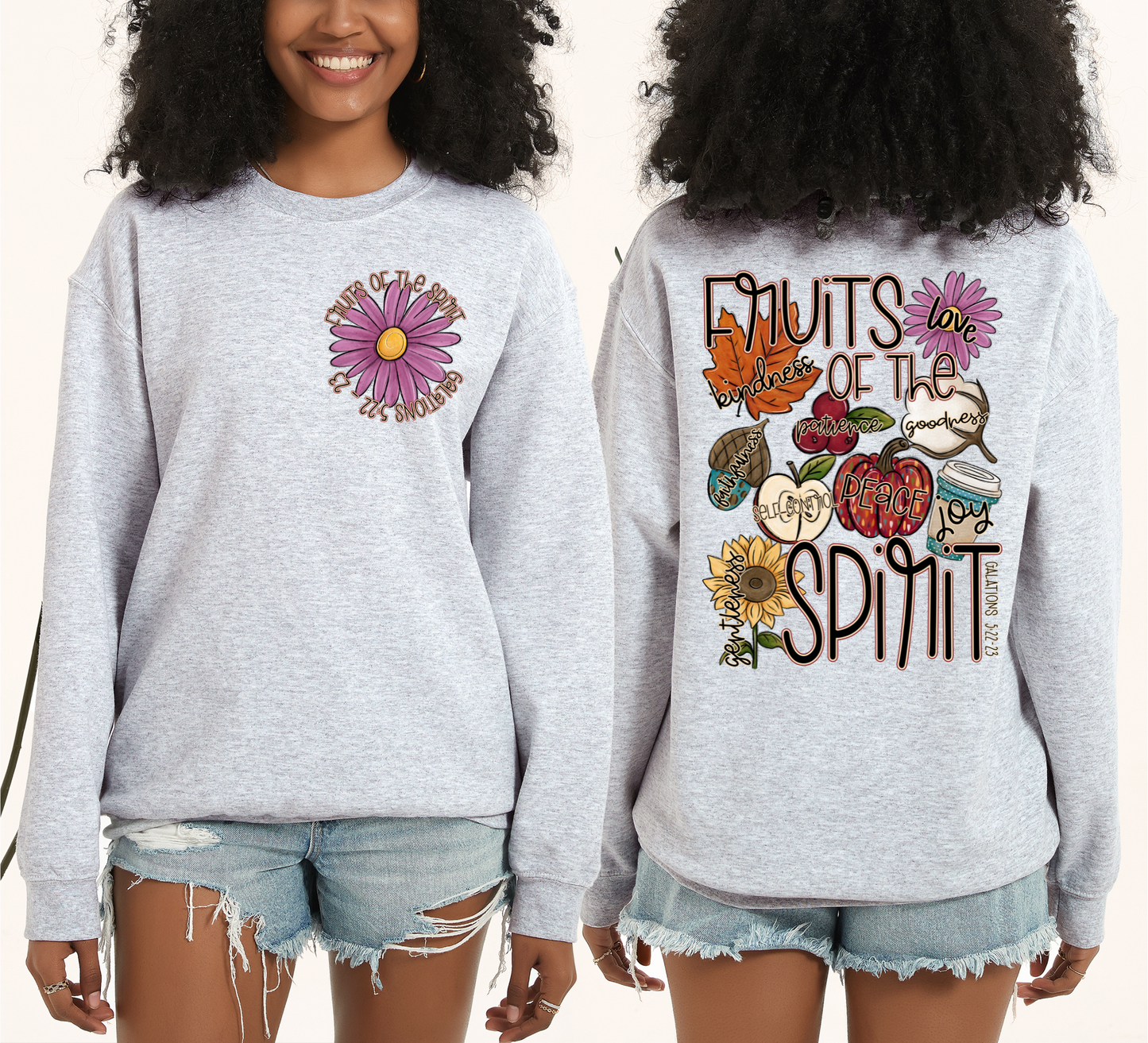 Fruits Of The Spirit Front/Back DTF