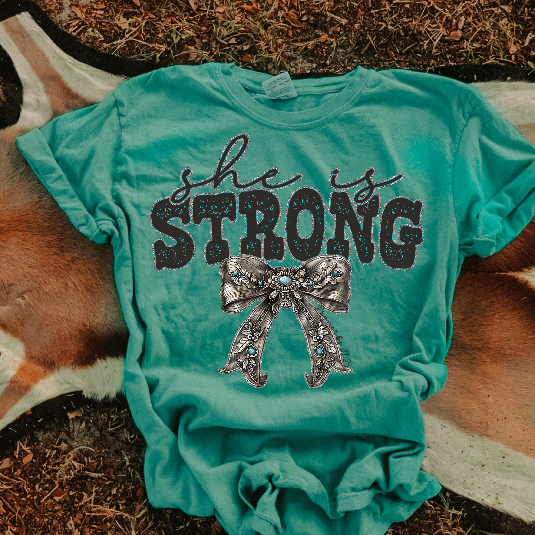 She Is Strong DTF Transfer