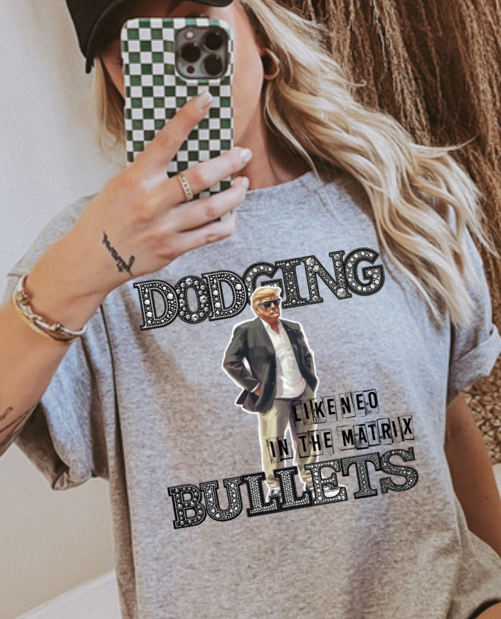 Dodging Bullets DTF Transfer