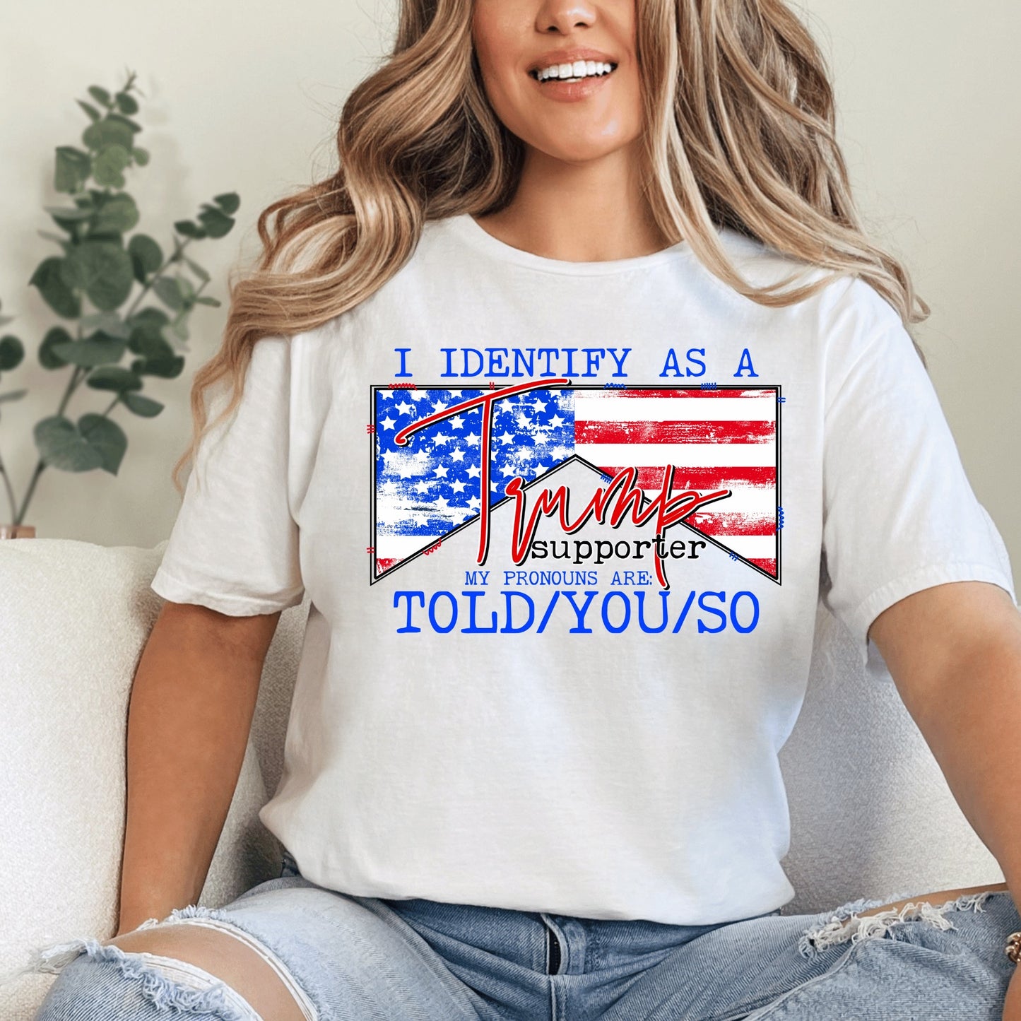 I Identify As A Trump Supporter DTF