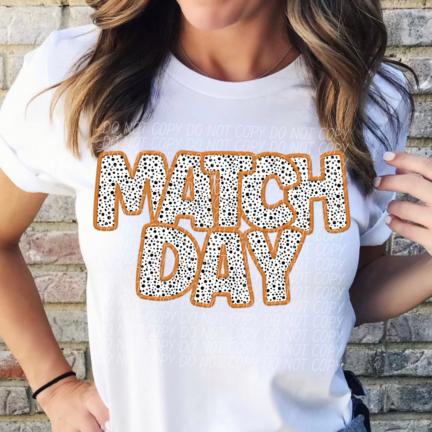 Match Day Orange DTF