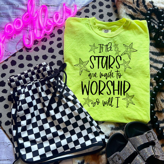 If The Stars Were Made To Worship DTF Transfer