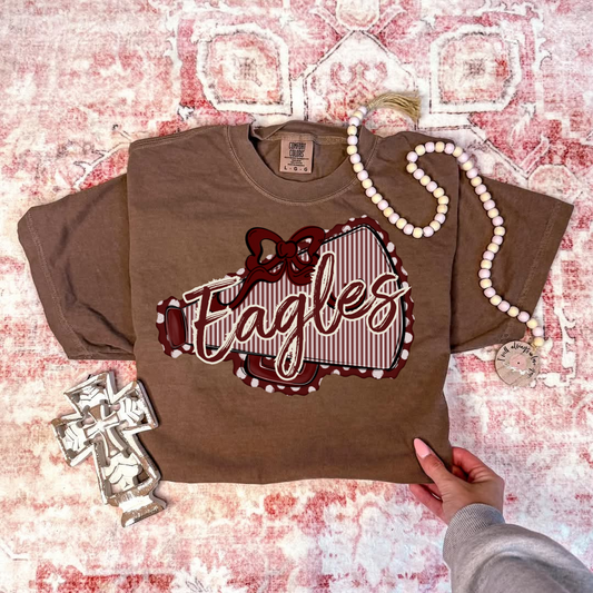 *Prepster Mascot Megaphone DTF Transfer