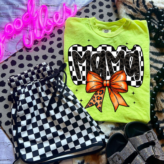 *Mama Sports Bow DTF Transfer