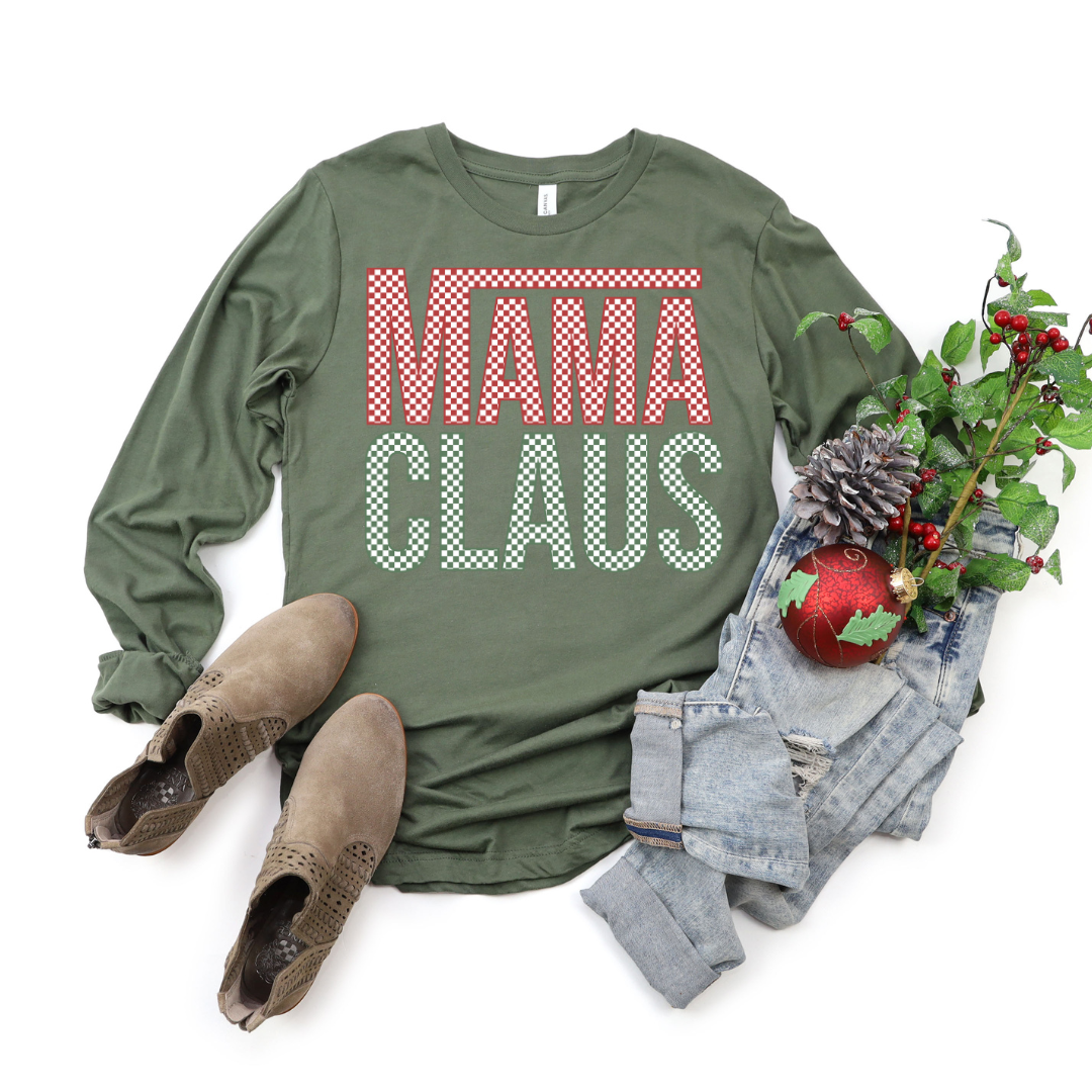 Mama Claus DTF Transfer