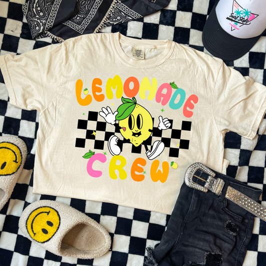 Lemonade Crew DTF Transfer