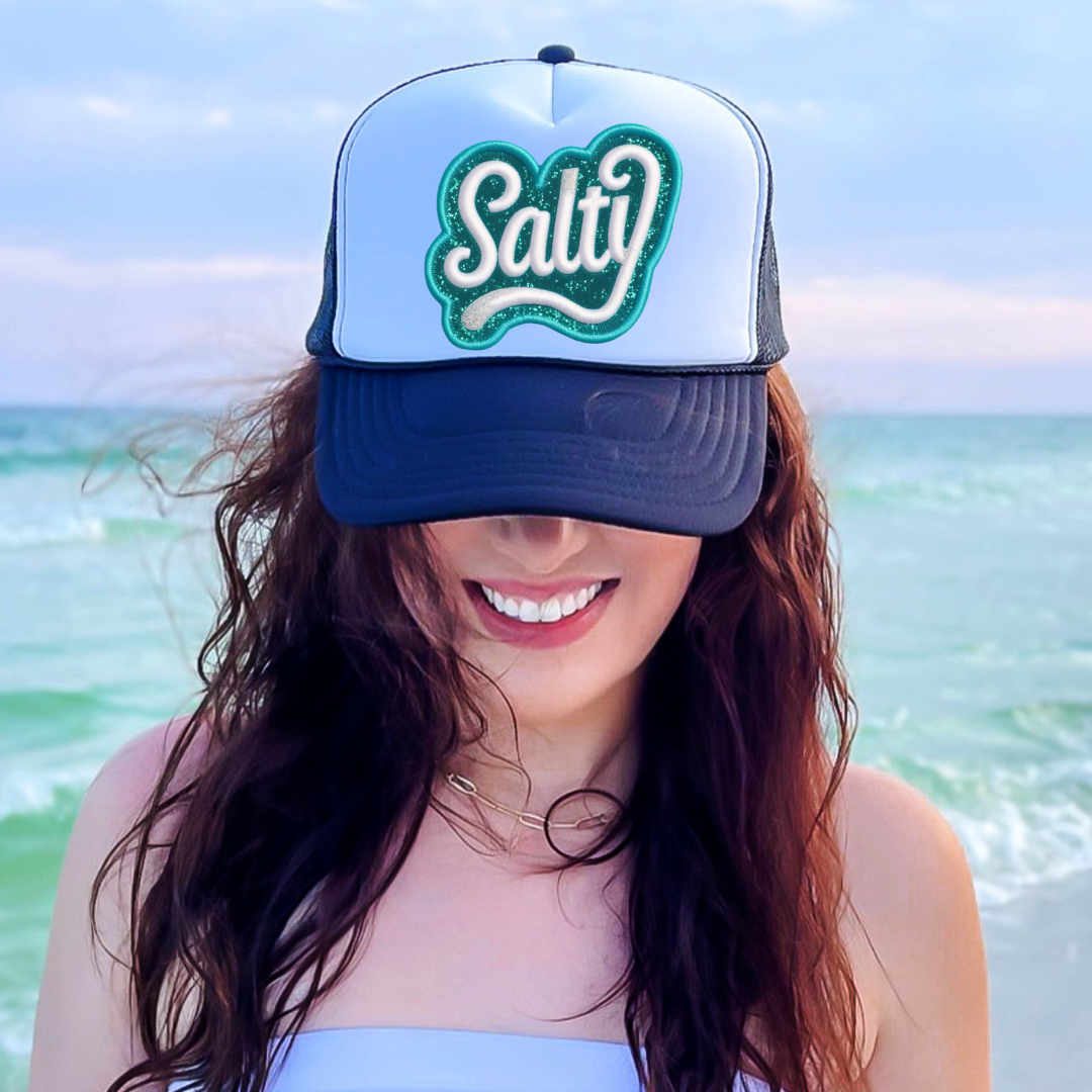 Salty Hat Patch Collage