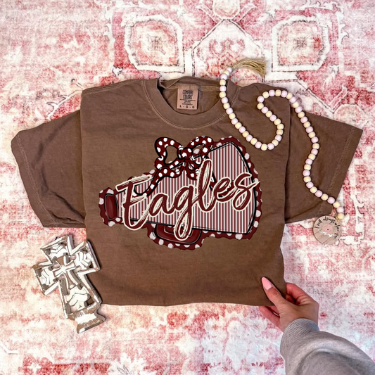 *Prepster Mascot Megaphone DTF Transfer