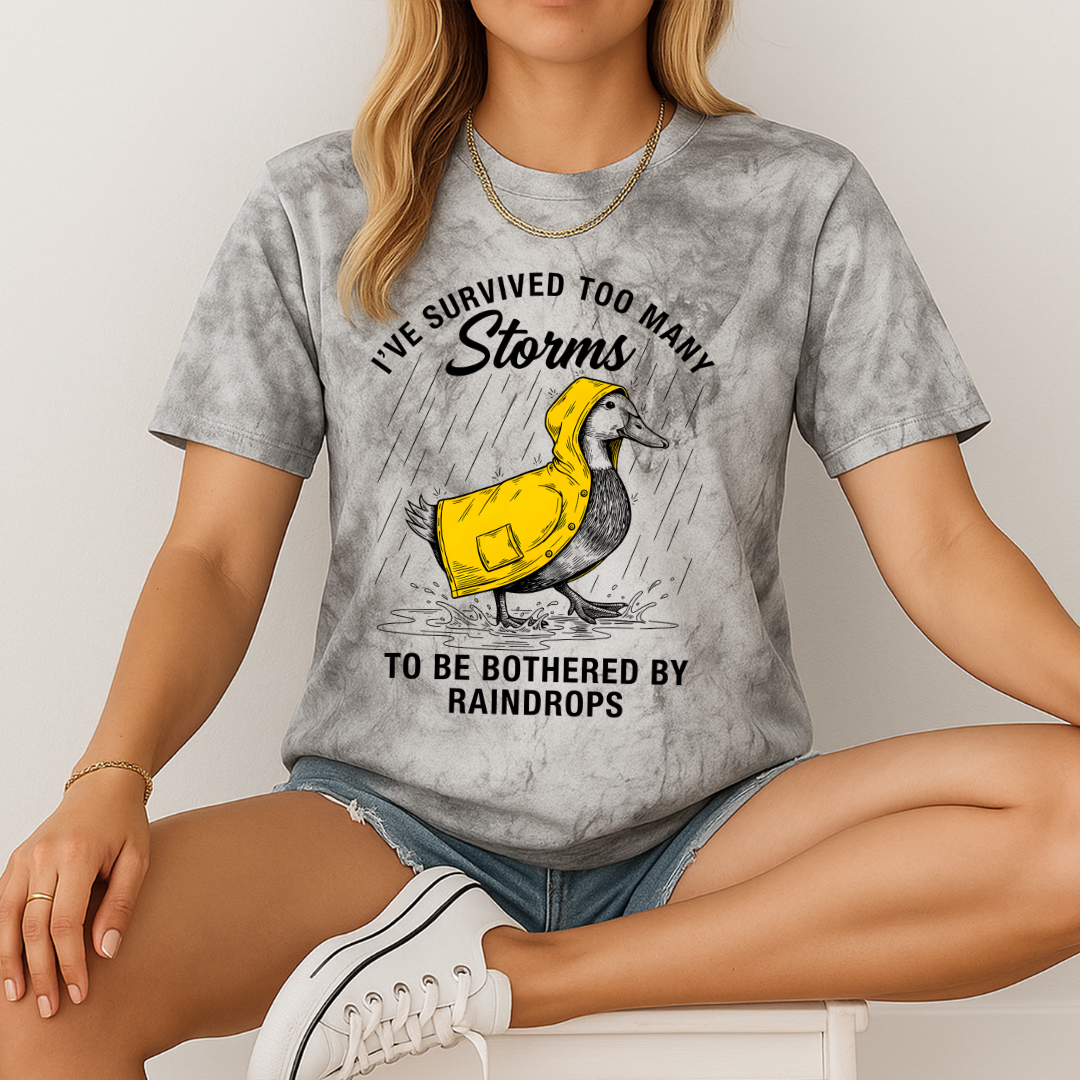 Survived Storms Duck DTF Transfer
