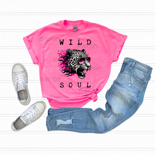 Wild Soul Leopard DTF Transfer