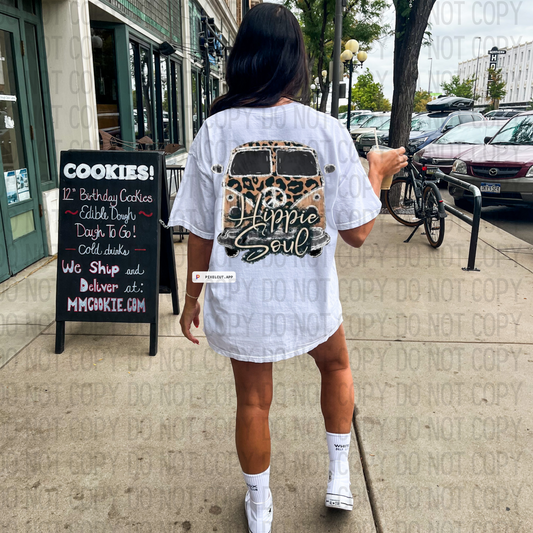 Hippie Soul Groovy Van DTF
