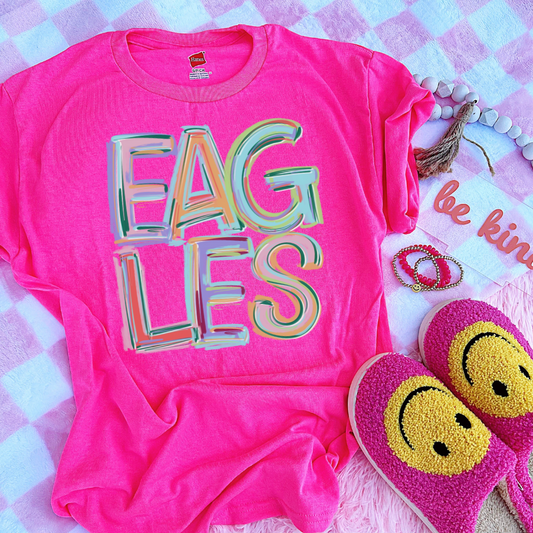 Tilted Alpha Mascot DTF Transfer