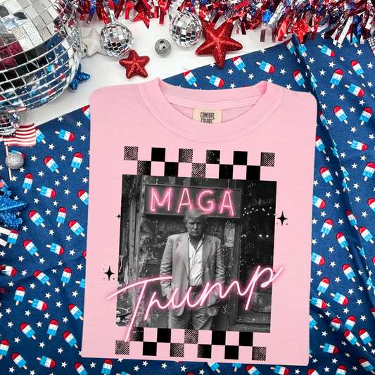 MAGA Trump Neon DTF Transfer