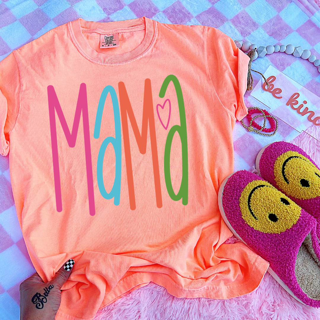 Mama Fun Serif DTF Transfer