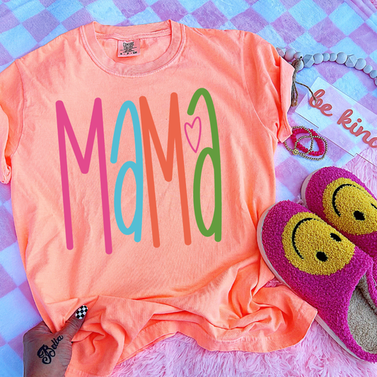 Mama Fun Serif DTF Transfer