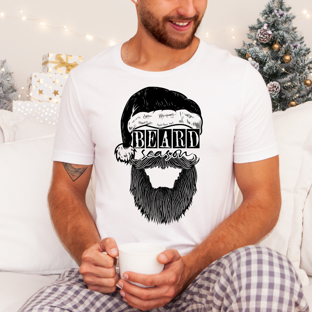 Christmas Beard Season DTF Transfer