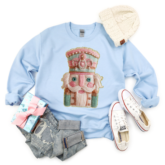 French Knot Nutcracker DTF Transfer