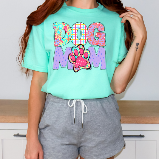 *Scribble Bright Dog/Cat/Mama DTF Transfer