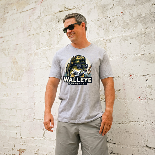 Walleye Whisperer Mens DTF
