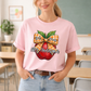 Vintage Back to School Apples DTF Transfer