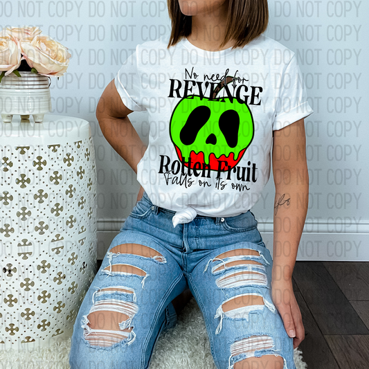 Rotten Fruit Falls On It's Own DTF