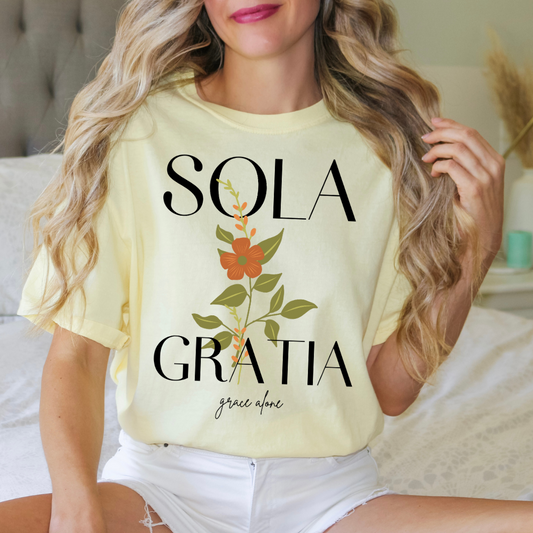 Sola Gratia DTF Transfer