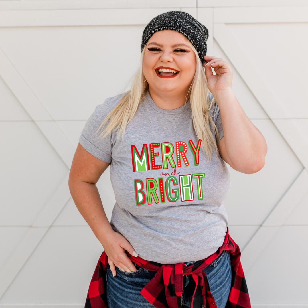 Merry and Bright DTF