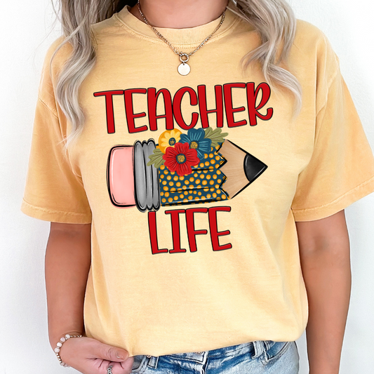 Teacher Life DTF Transfer