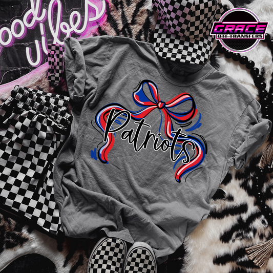 *Mascot Ribbon Bows DTF Transfer