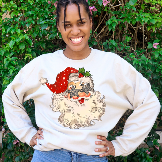 Starry Eyes Santa DTF