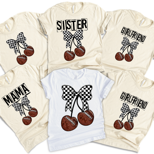 Football Cherries DTF Transfer