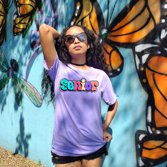 Senior Bubble Type DTF Transfer