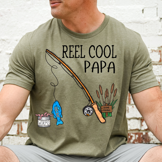 *Custom Reel Cool Dad DTF Transfer