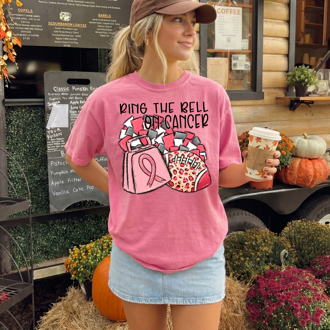 Ring the Bell On Cancer DTF Transfer