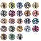 Starry Eyed Mascot Stripes DTF Transfer Custom