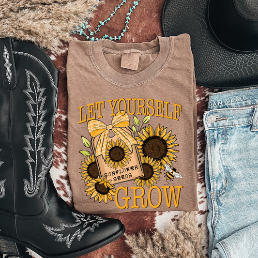 Let Yourself Grow DTF Transfer