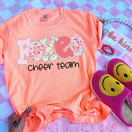 Mascot Floral Doodles DTF Transfer