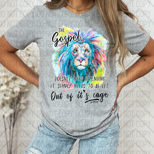 Gospel Lion DTF