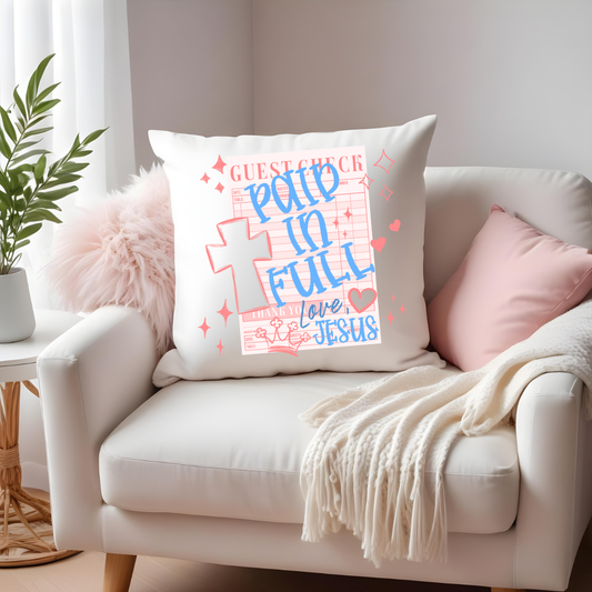 Jesus Paid In Full DTF Transfer