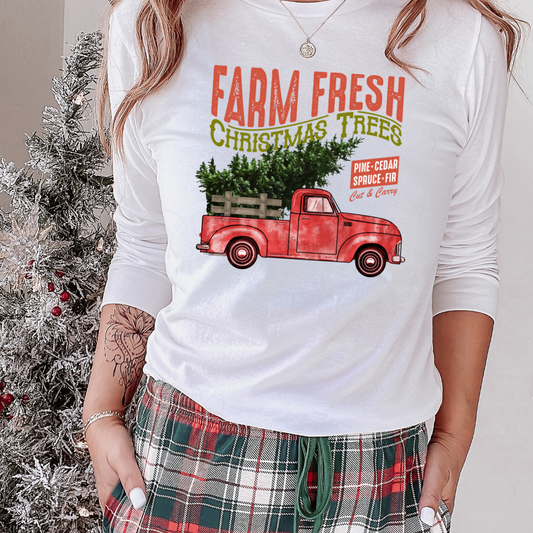 Farm Fresh Christmas Trees DTF