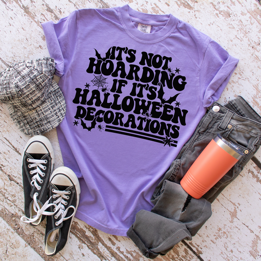 Hoarding Halloween Decorations DTF Transfer