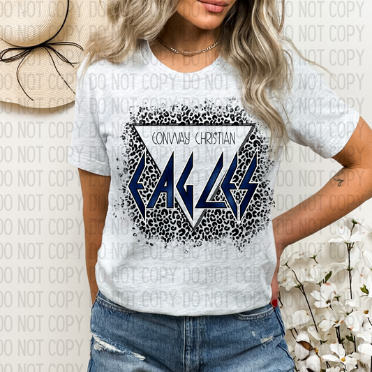 Eagles Retro Triangle DTF