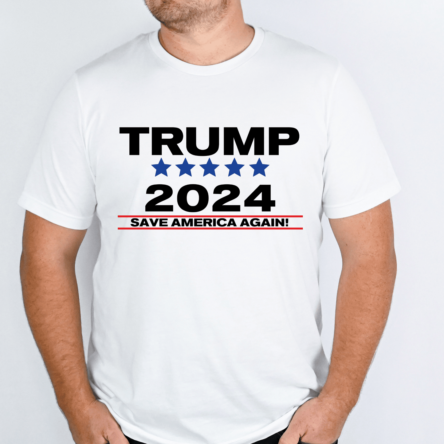 Trump 2024 Black Print DTF