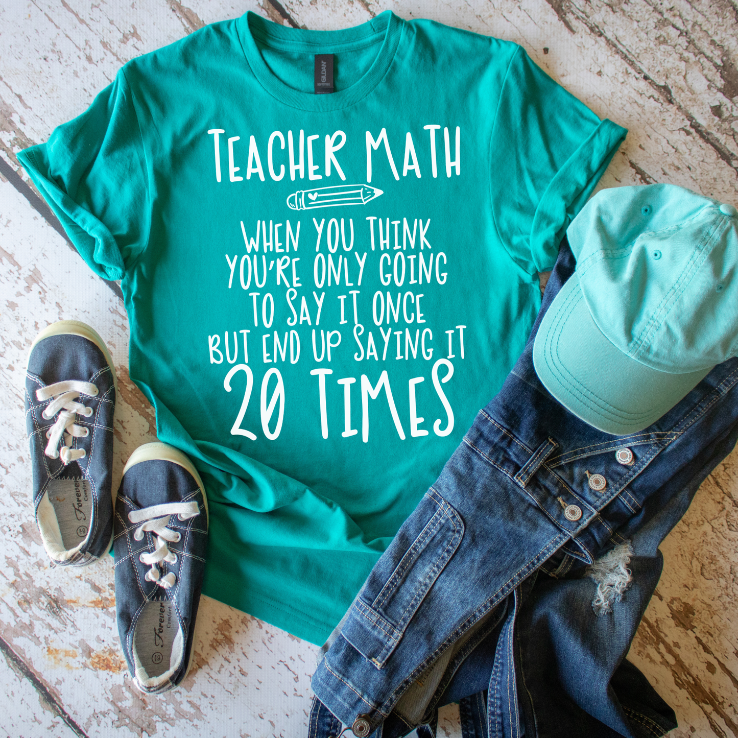 Teacher Math DTF Transfer