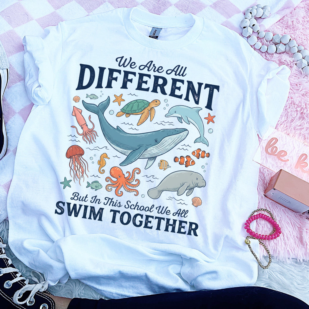 Swim Together DTF Transfer